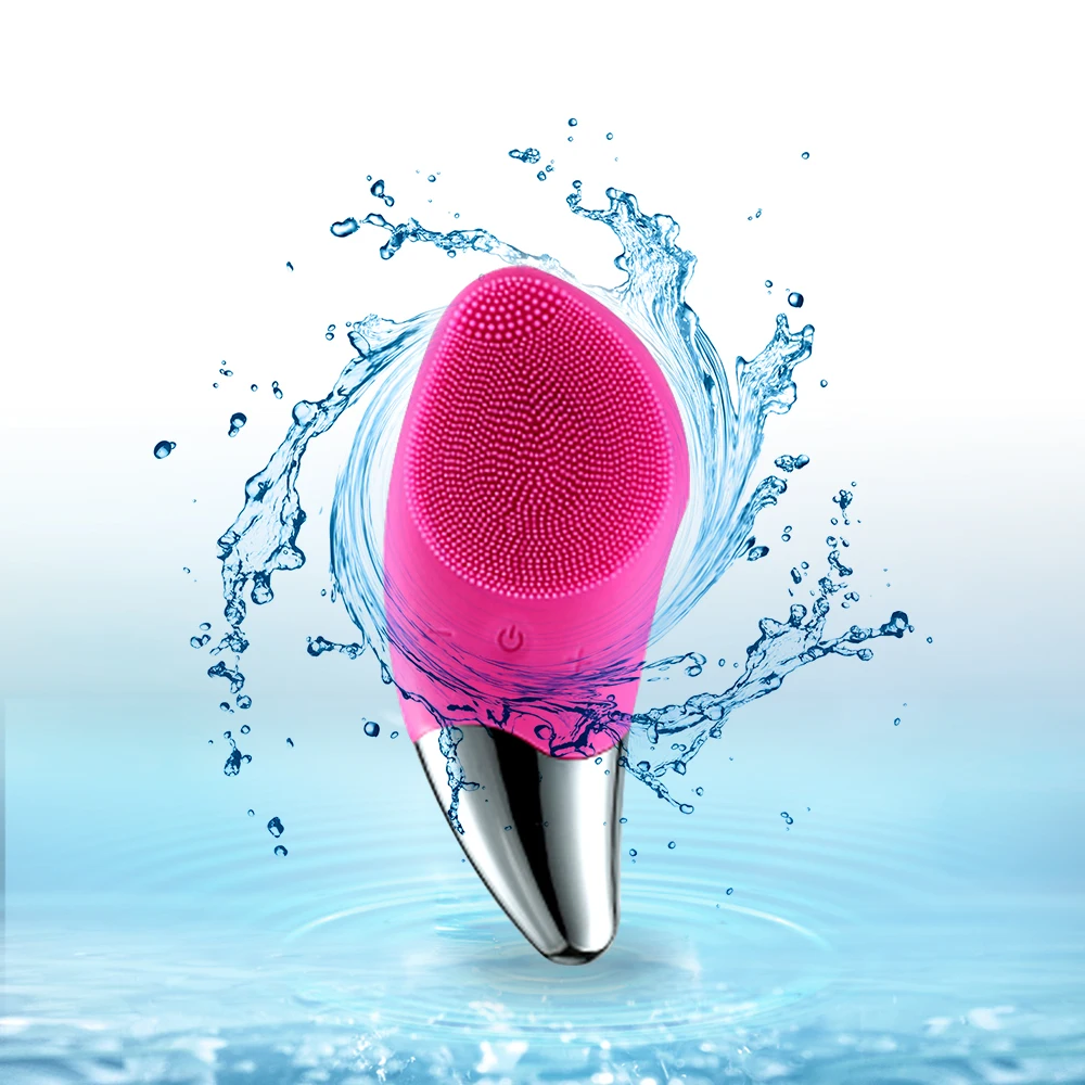 

Ultrasonic Electric Facial Cleaner Face Deep Cleansing Brush Massager Brosse Visage Limpieza Facial Cepillo Limpieza Face Clean