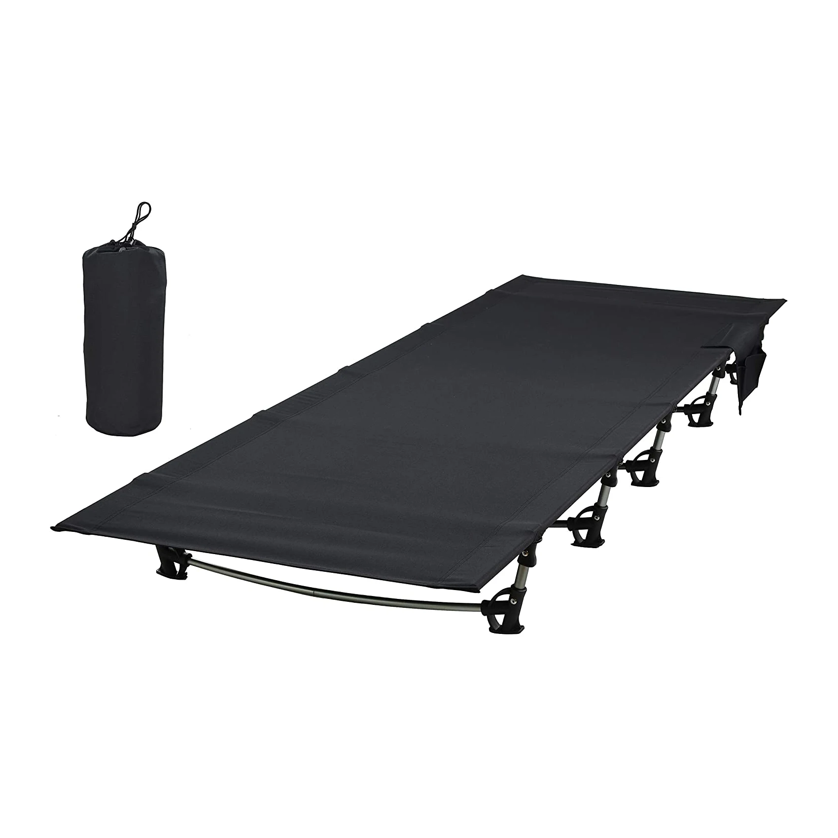 

Portable aluminum outdoor folding bed