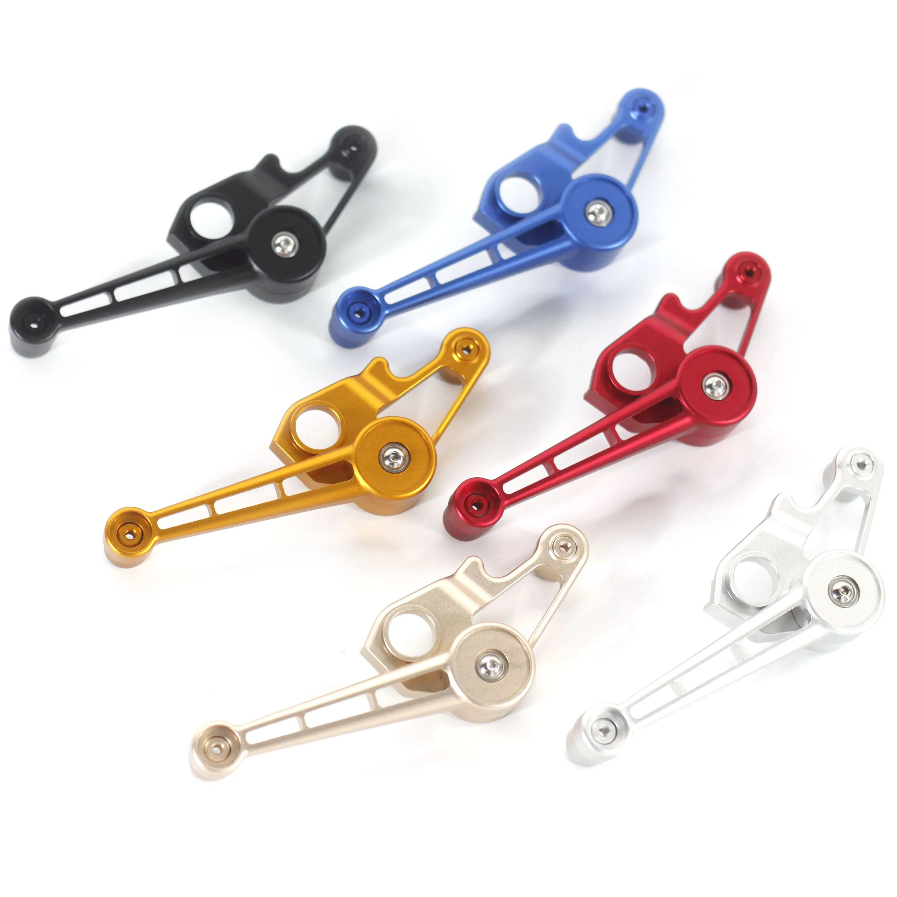 

Aceoffix Brompton tensioner rear derailleur chain guide Pulley chain wheel stabilizer ts06 for bicycle parts, Black/silver/gold/champagne/red/blue