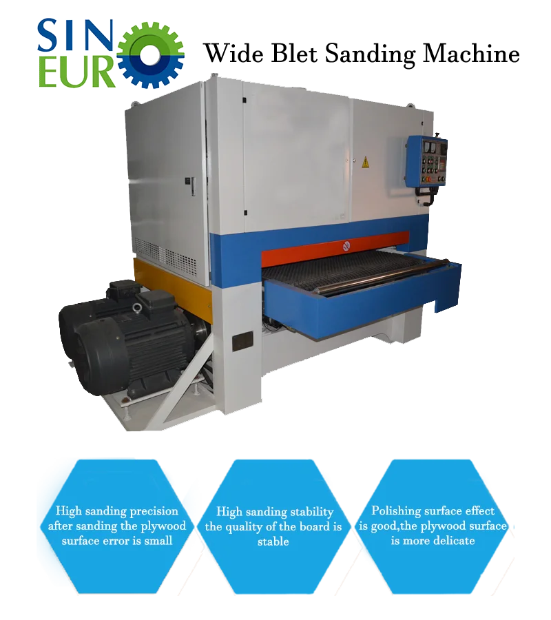Sinoeuro Promotion Wood Working Machine Plywood Calibration Sanding