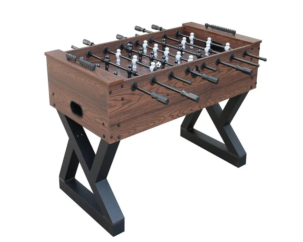 

New Soccer table paying football games indoor, Wooden natual color