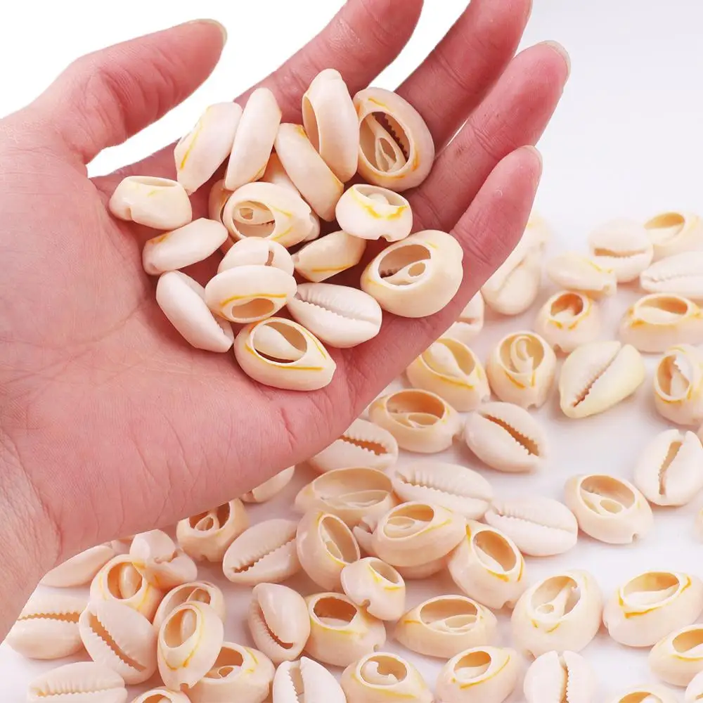 

20pcs Natural Sea Shell Conch Loose Beads For Home Decoration DIY Earring Bracelet Craft Pendant Jewelry Making