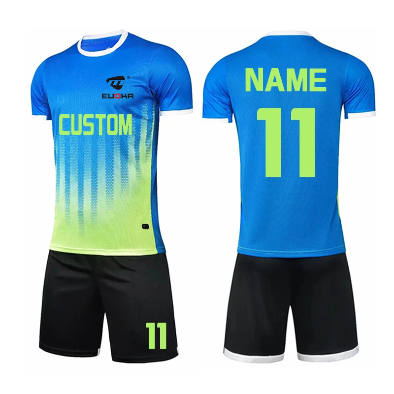 

wholesale Custom Made New Soccer Jersey Clothing 100% Polyester Sublimation Football Jersey, Any color is available