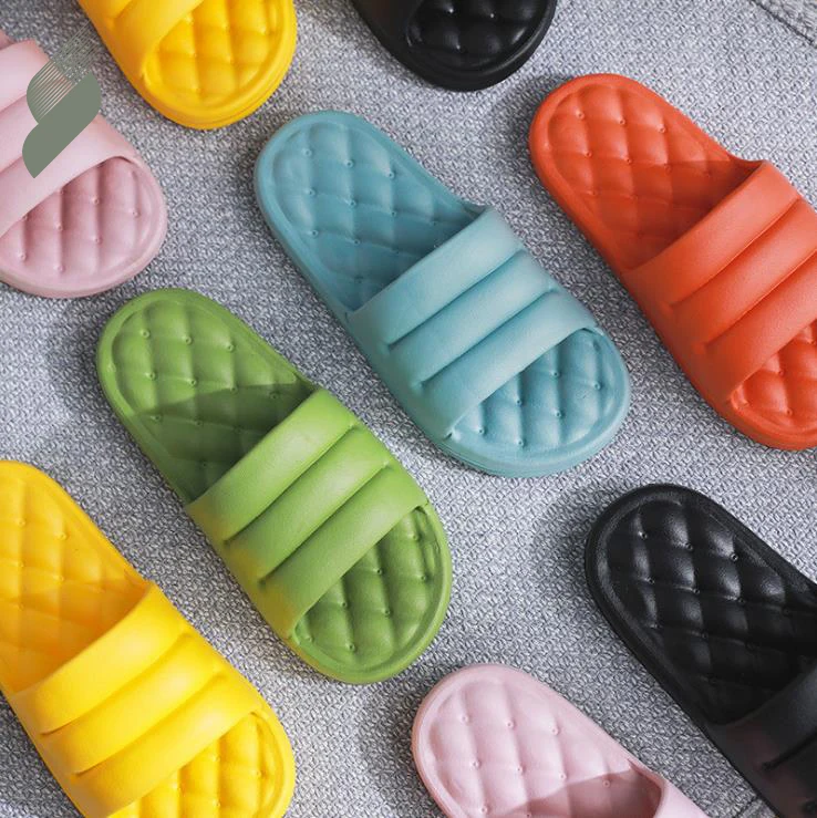 

2021 Wholesale Customized Logo EVA Open Toe Sandals Designer Soft Shoes and Slippers For Women, Picture