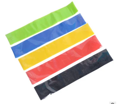 

Amazon Hot Selling Yoga Resistance Band Customized Logo Sports Band 100% Natural Elastic Latex Resistance Band, Customized color