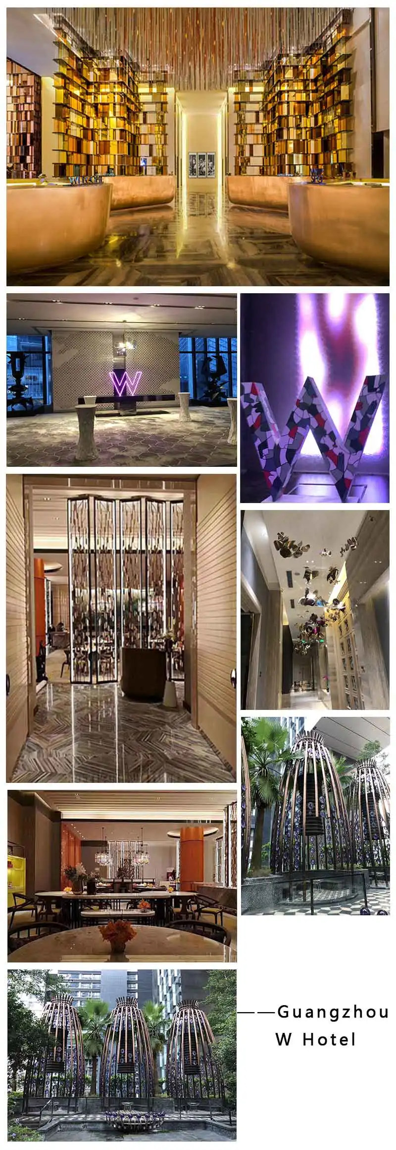 Guangzhou W hotel decoration project