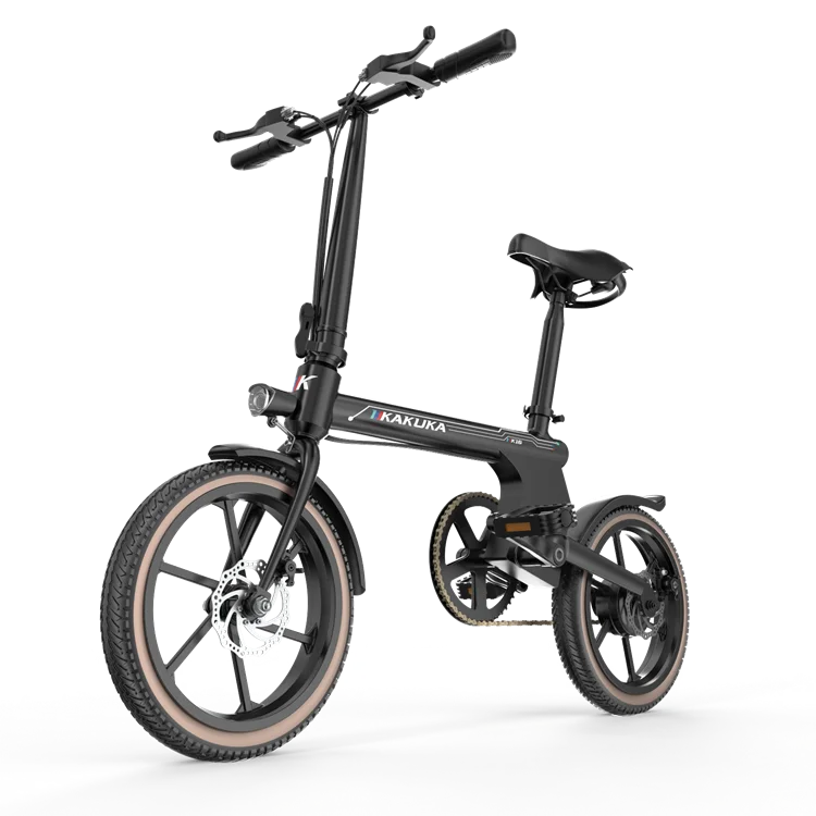 

EU free shipping aluminum 16 inch mini ebike women 36v 7.5Ah e cycle electric bike 250w LCD display electric city bike