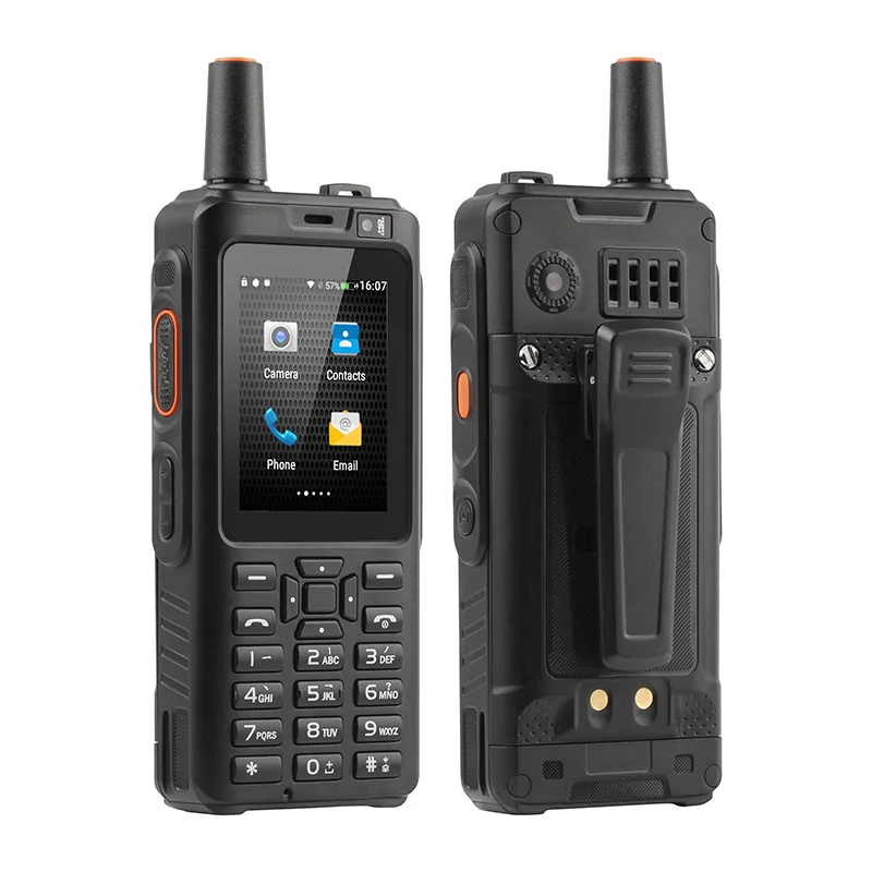 

UNIWA F40 IP65 Waterproof 4G Network Radio Cellphone 2.4 "Walkie Talkie Zello Phone Android 6.0 GPS Quad Core 2 SIM mobilephone