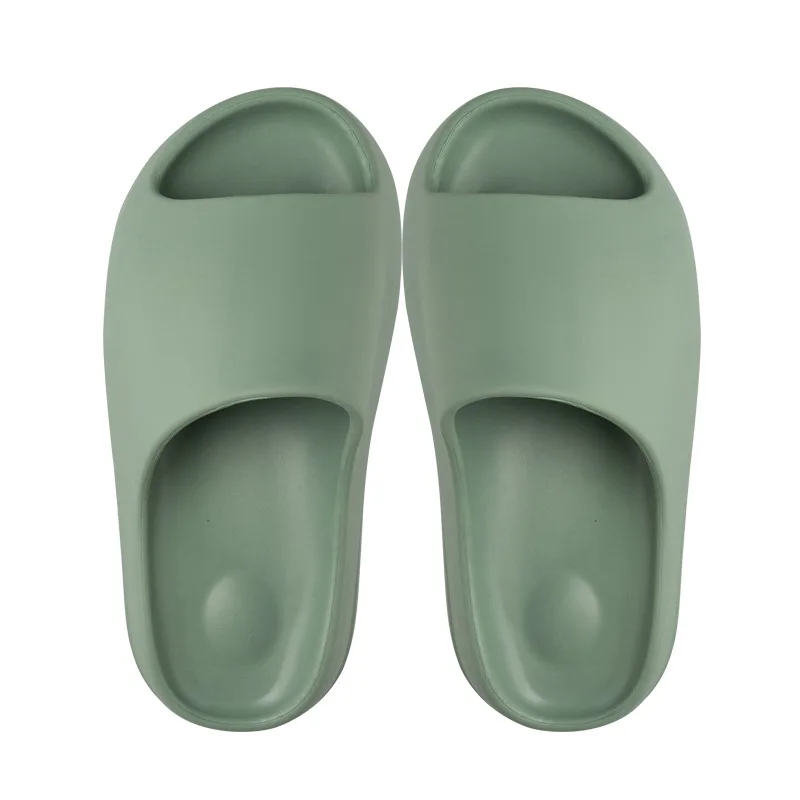 

New color fashion foam soft eva slipper slide footwear brand plastic shower bathroom rubber plastic slipper