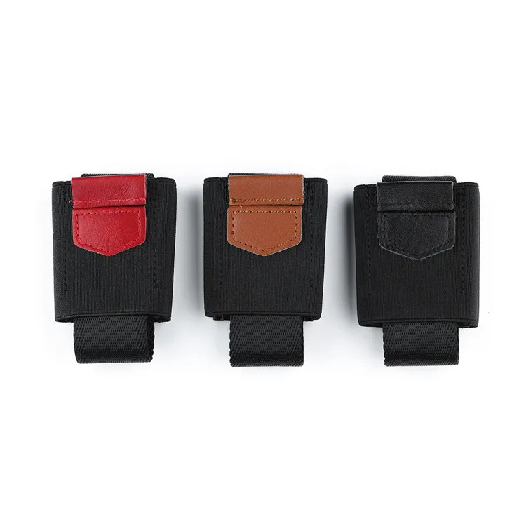 

ID Card Holder Elastic Wallet Minimalist Slim Front Pocket Credit Card Holder