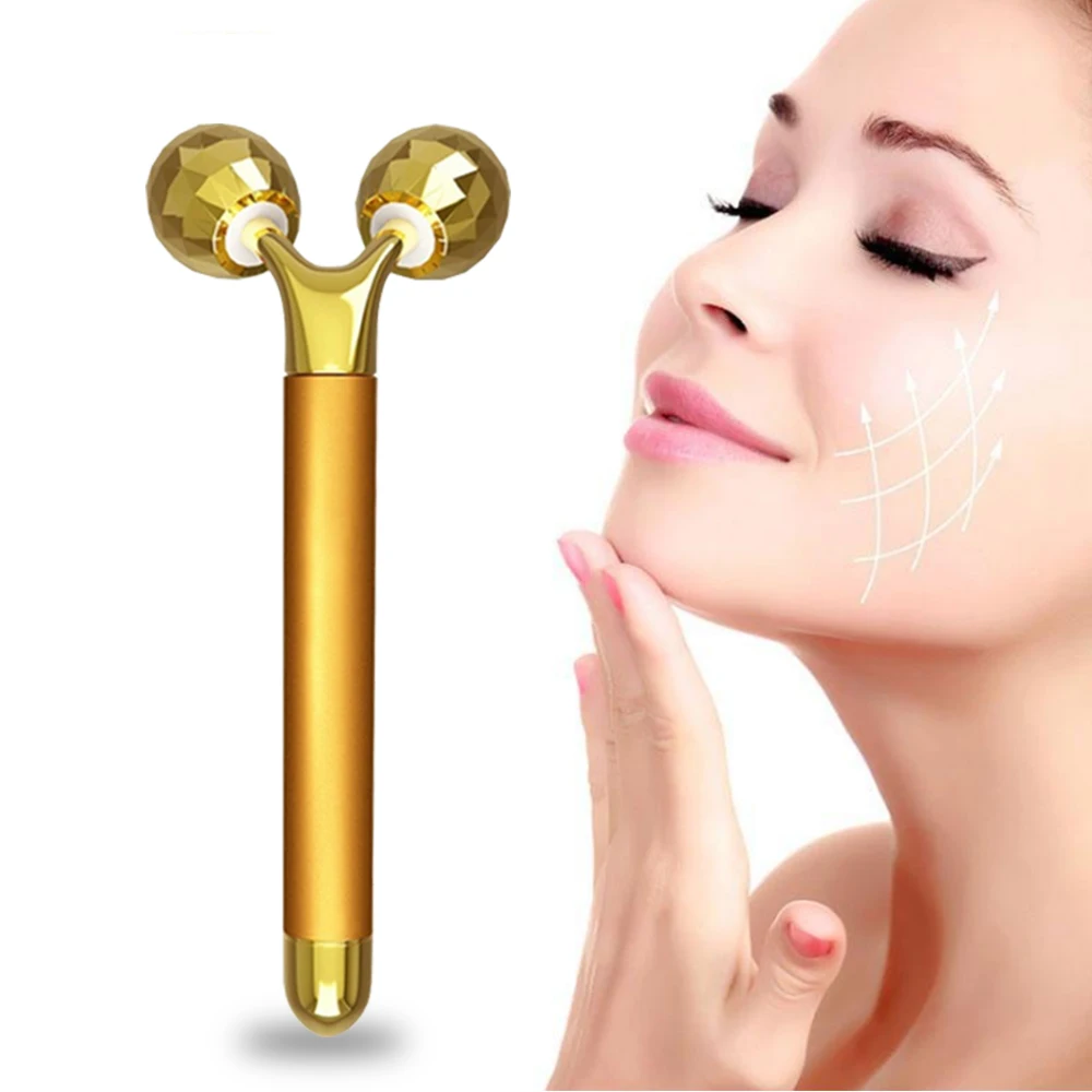 

Custom 3D Electric Facial Roller massager Beauty Skin Care Neck Remover Wrinkle Face Lifter Firming Lifting Rodillo Para Masaje