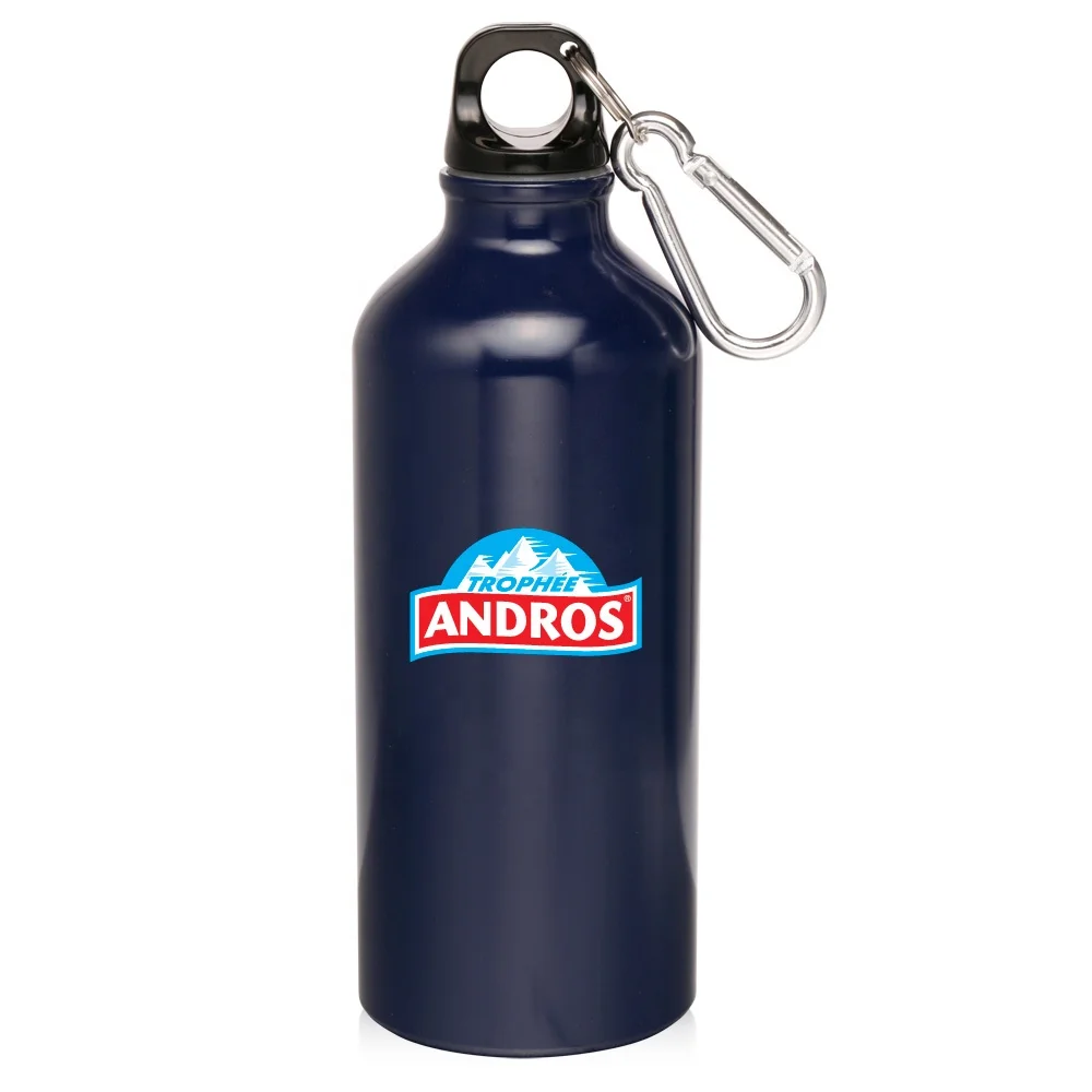 

Bpa Free Fashion Bicycle Sports Aluminium Water Bottle With Carabiner Clip, Customized color