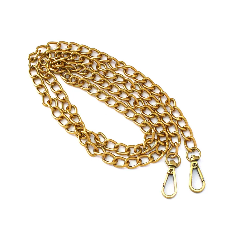 

Meetee B-C136 Gilt Gold Alloy Handbag Shoulder Strap Accessories Iron Bag Thick Chain