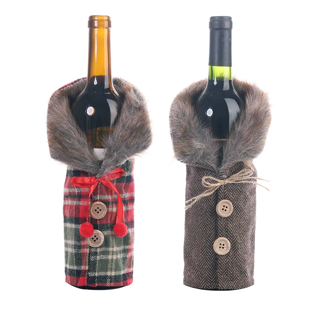 

Christmas Sweater Bottle coat Latest collar and button coat design Bottle Sweater Bottle dress set Christmas party