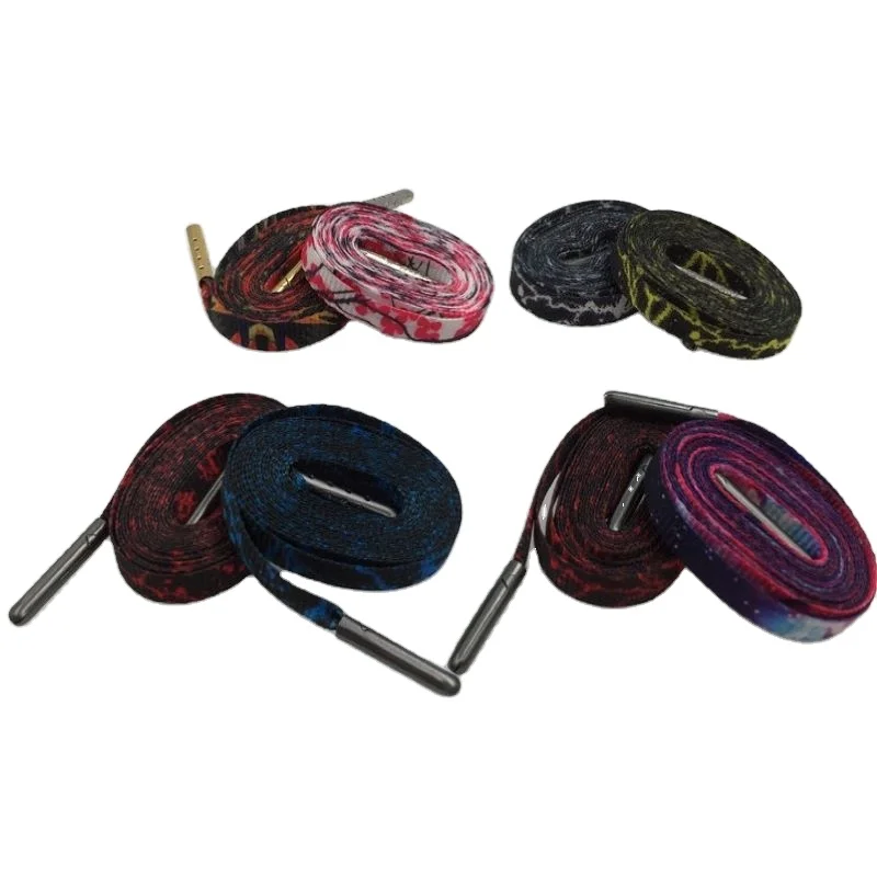 

Xuansi laces Blue lightning custom dye sublimation Shoestrings Cool replacement shoelaces for Sneaker Sport Shoes 100/120/140c, 7colors