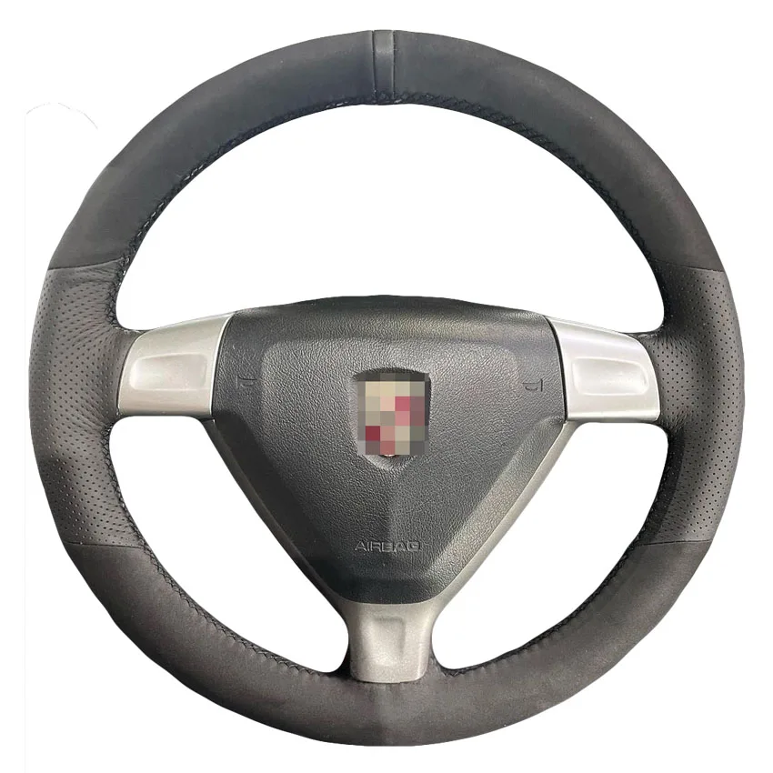 

Suede Leather Hand Sewing Steering Wheel Cover for Porsche 911 2005 2006 2007 2008 2009