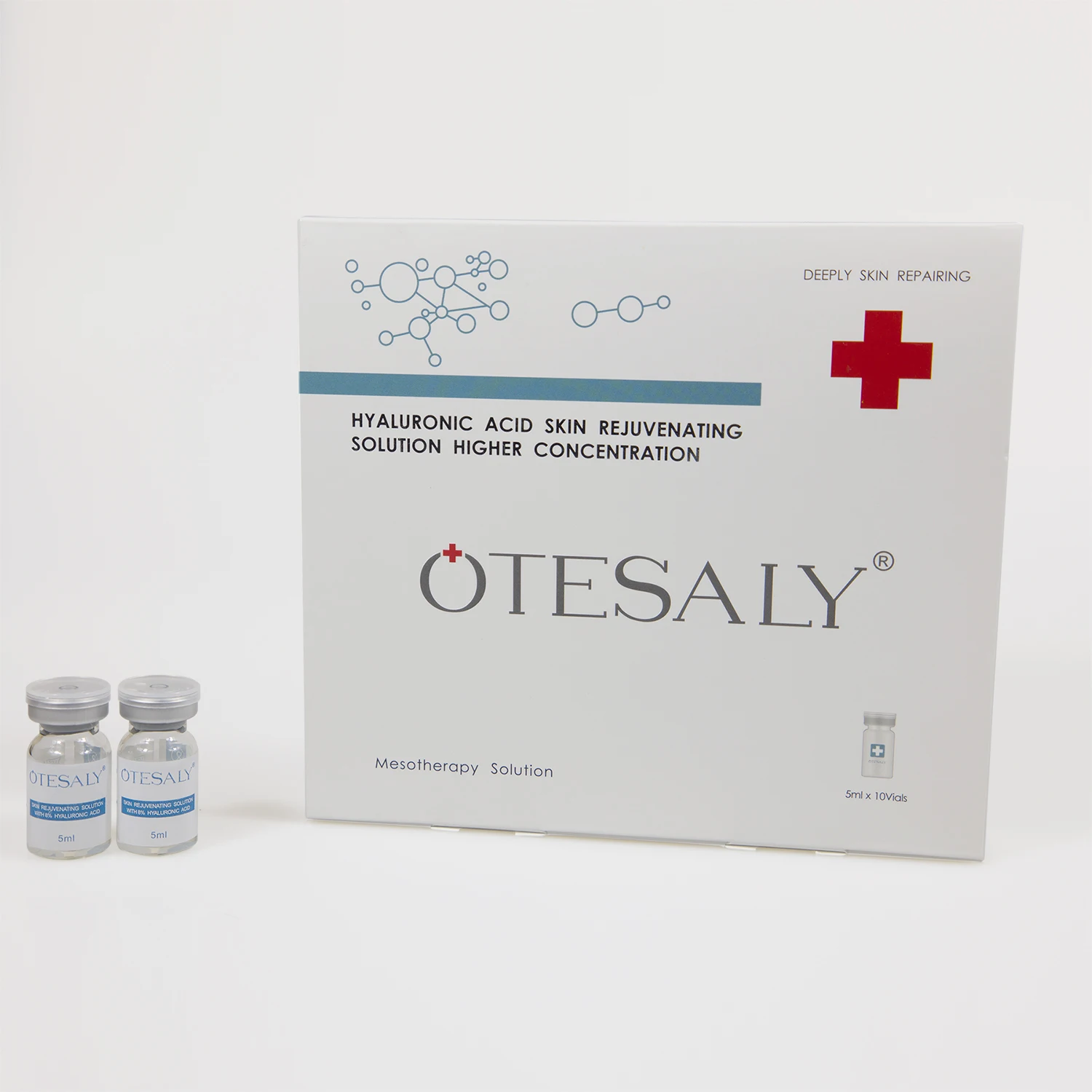 

CE Approved OTESALY Hyaluronic Acid Skinbooster for Mesotherapy Gun Buy Mesotherapy Injectable Ampoules