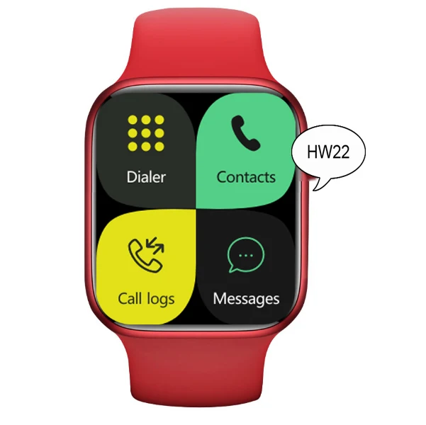 

2021 Hot Selling Smart Watch HW22 1.75 Reloj Intelligent Iwo Hw22 Smart Bracelet Smartwatch For Wan Women