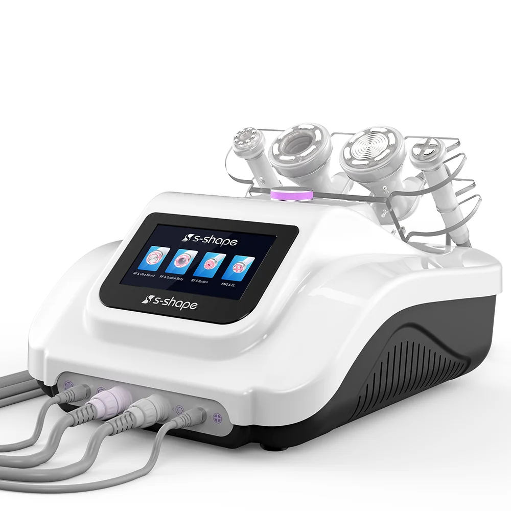 

Easy Control 30K Cavitation S Shape Brand New Anti-Fat Body Shaping Skin Rejuvenation Face Machine