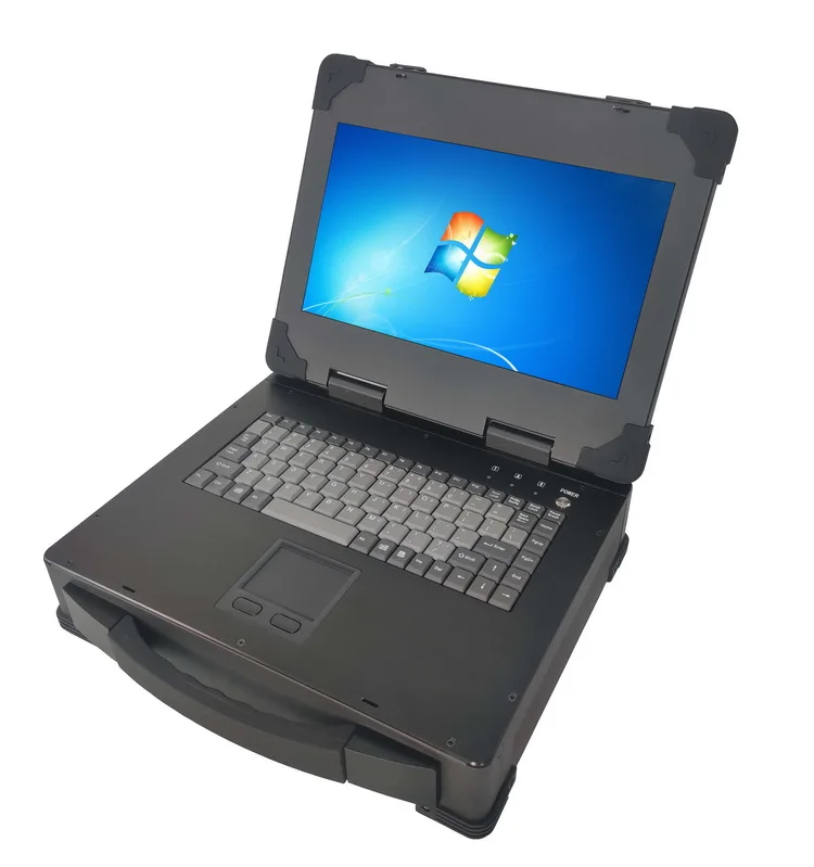 

Portable industrial computer case 13.3 inch screen with keyboard 1080p display screen 80cm industrial portable computer chassis
