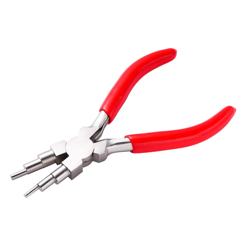 

Hot Sale 6 in 1 Jewelry Pliers For DIY Winding Wire Carbon Steel Jewelry Tools