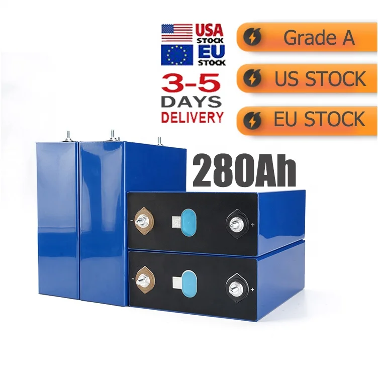 

EU USA Stock A Grade New Brand 320Ah 230Ah 280Ah 100Ah 200Ah 6000 life Cycles EV LF280K 3.2V Lifepo Lifepo4 Battery Solar Akku