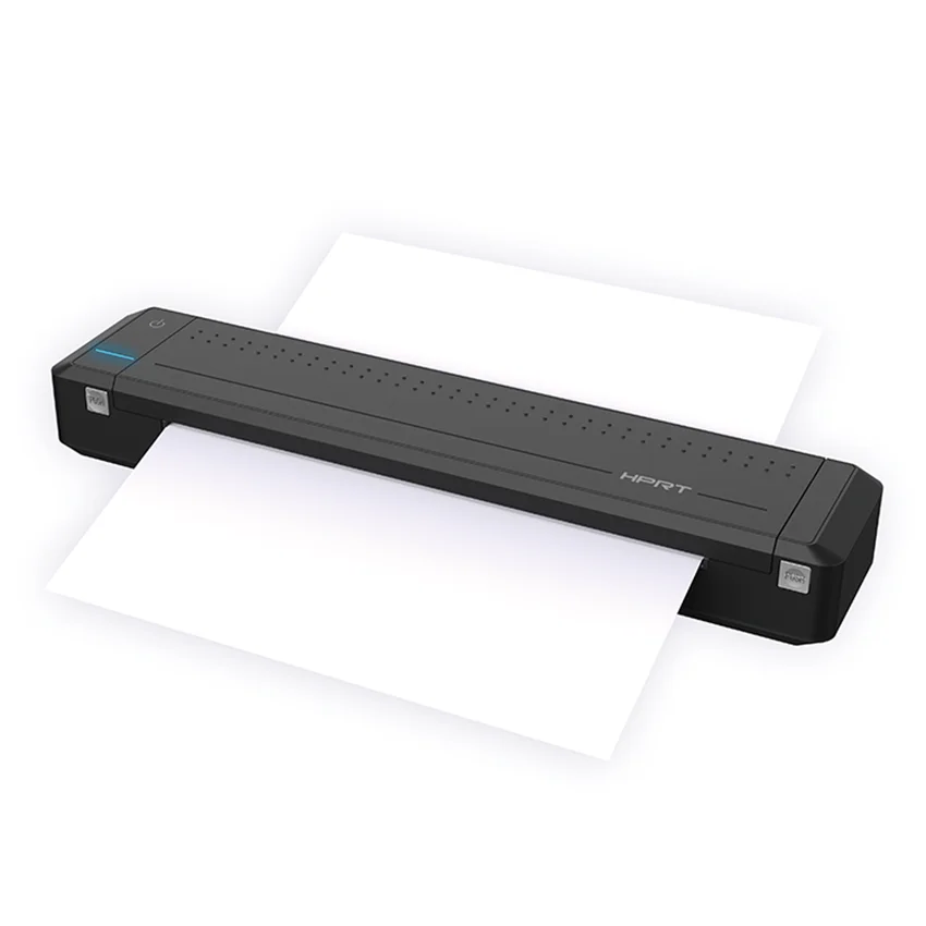

Direct Thermal Transfer Printer Mobile Document Printer Portable Photo BT Wireless A4 Paper Printer for Office