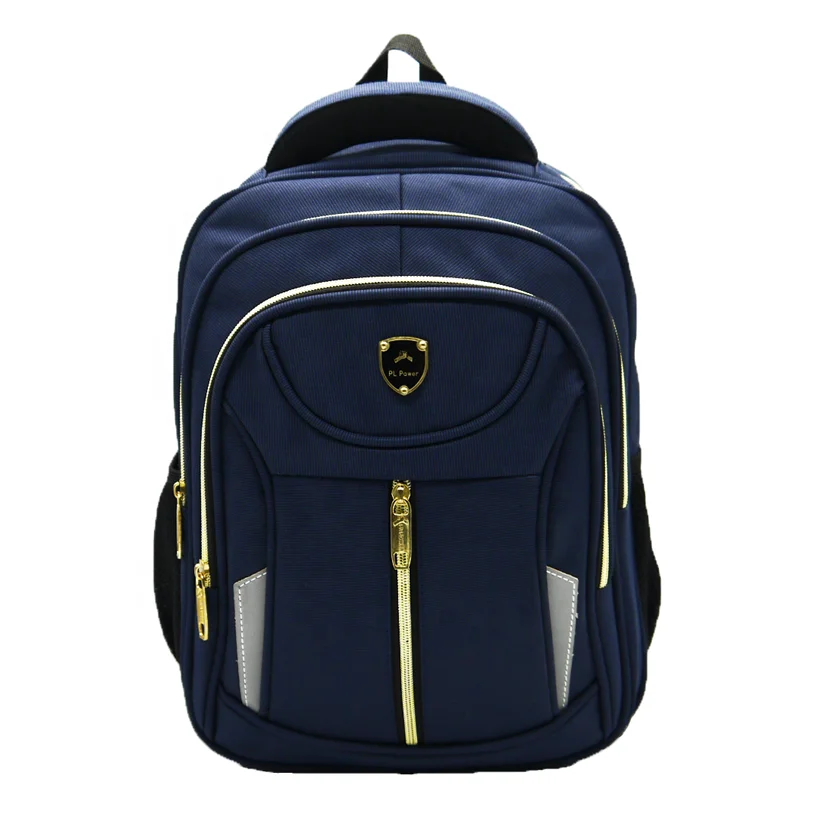 

Factory OEM ODM Custom Waterproof Laptop Backpacks Teenage University Student School Bag, Black ,dark blue