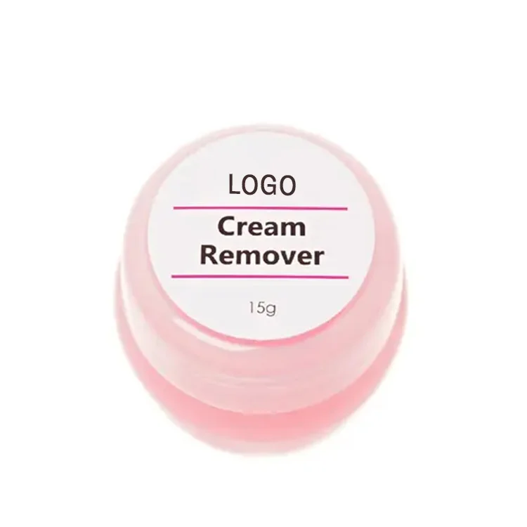 Private Label Lash Extension Glue Adhesive Removal Gel Eyelash Cream Remover