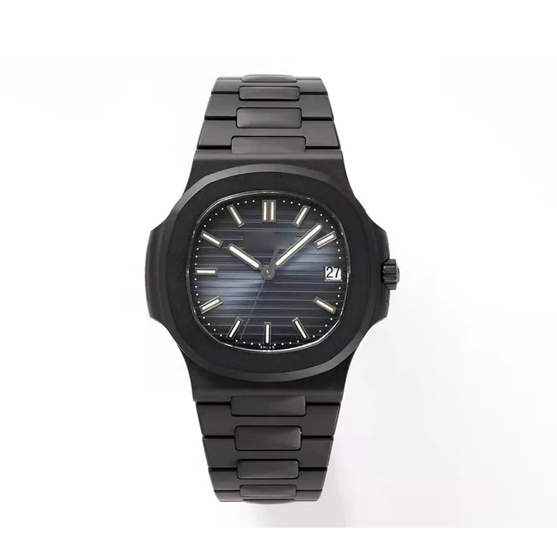 

Top brand wooden texture dial Eta Cal324 automatic movement square watches