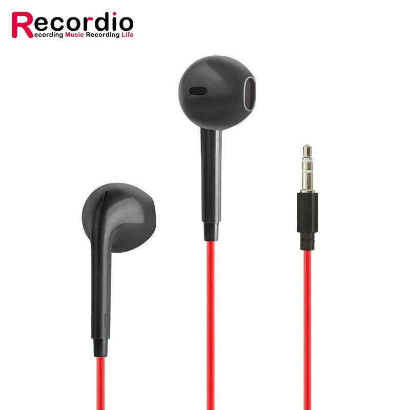 

GAE-500 Professional small Earphones 3M long in-ear Earphones for mobile phone live broadcast computer recording Earphones, Black