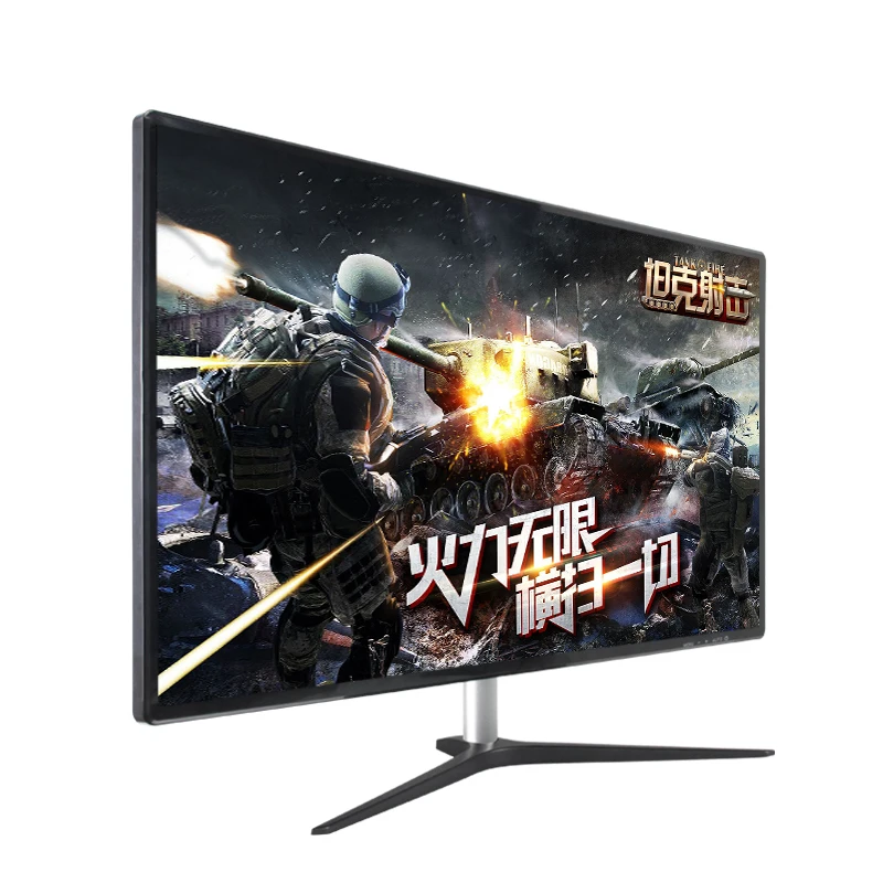 

hot sale 24 inch 144hz 1k resolution black VGA speaker Gaming Monitor PC desktop monitor