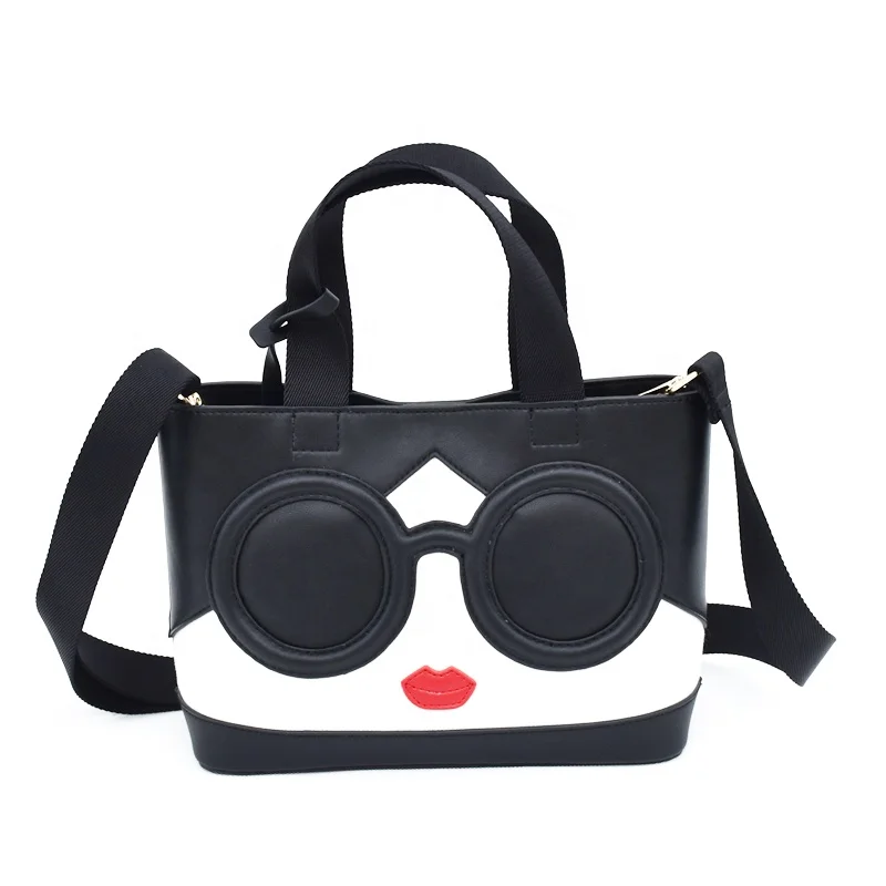 

New Trendy Beauty Girls Sunglasses Design Mini Women Cute Tote Bag