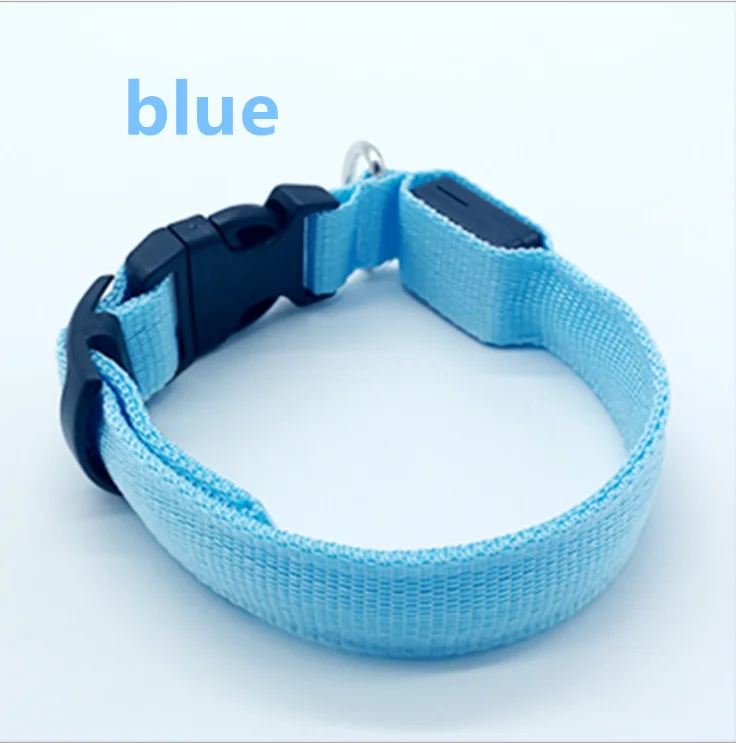 

Led pet products luminous dog collar walking dog can lead luminous toys anti loss Necklace, Multi color