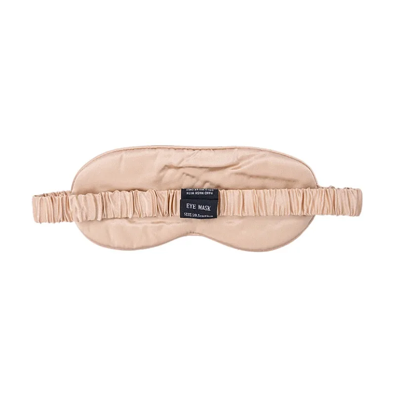 

Factory Direct Silk Eye Mask Comfortable Travel pure mulberry Silk Sleep Eye Mask, Customized color