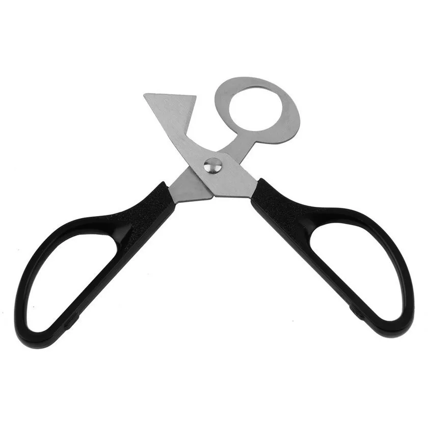 Stainless Steel Quail Egg Scissors Set Cracker And Cigar Cutter