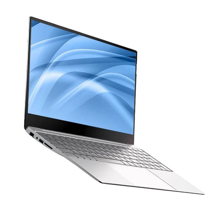 

15.6 inch laptop New metal thin and light portable intel core i7 office notebook, Sliver