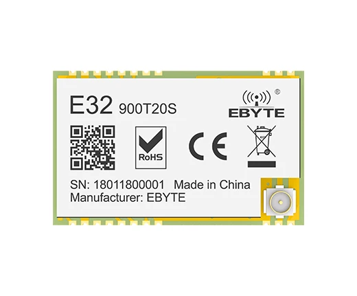 

Ebyte E32-900T20S wireless serial port module with loRa spread spectrum technology for mechanical water meter