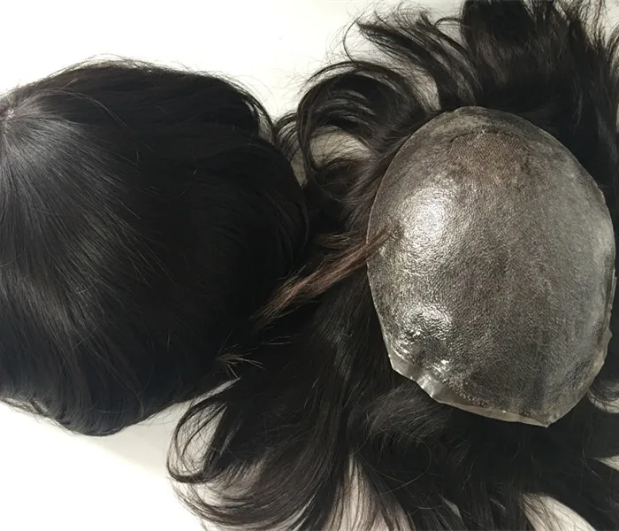 

YL Remy Hair Natural Men And Women Wigs European Remy Hair Injection Thin Skin Toupee