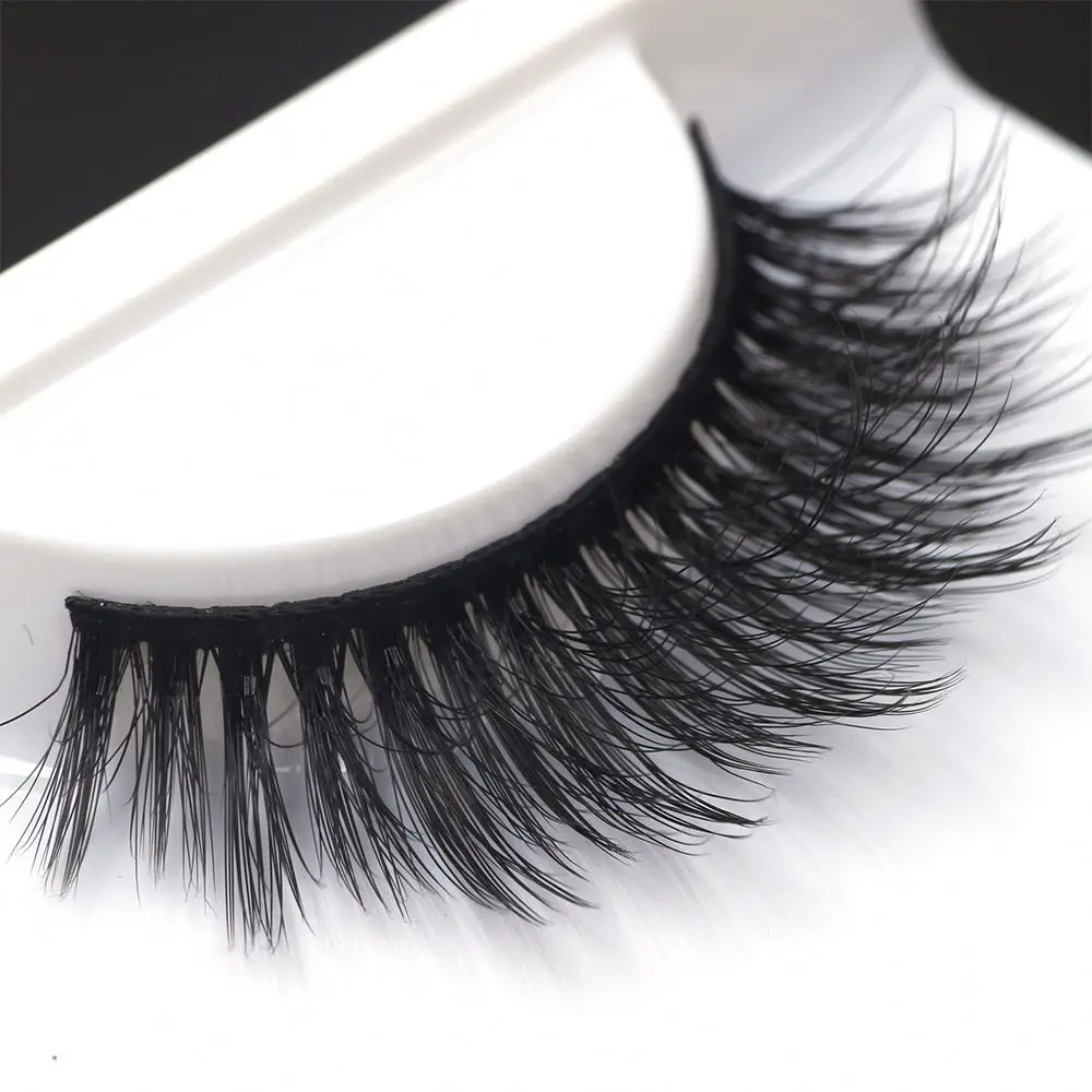 

FX-S48 Samples free eyelashes hotsell style full strip lashes cotton band super soft thick 5d eyelash extensions wholesale