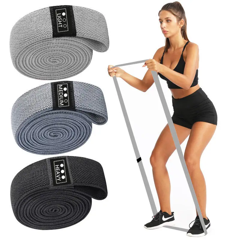 

Custom Wholesale fitness product buttock Latex exercise resistance Loop band