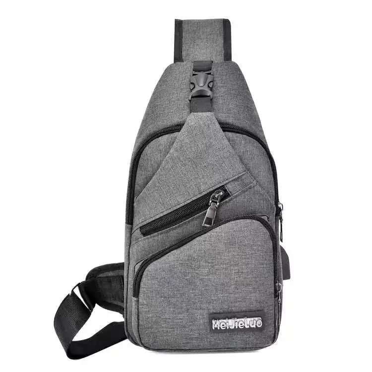 

Promising custom single shoulder messenger bag waterproof travel sports backpack chest sling bag women men bags cross body