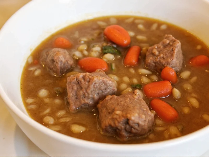 Perfect Beef & Barley Soup Recipe: Hearty Homemade Comfort