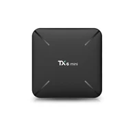 

Newest TV box TX6 Mini 64 Bit Android 9.0 TV BOX 2GB 16GB H.265 2.4G Wifi H.265 4K USB3.0 Receiving H6 TV BOX