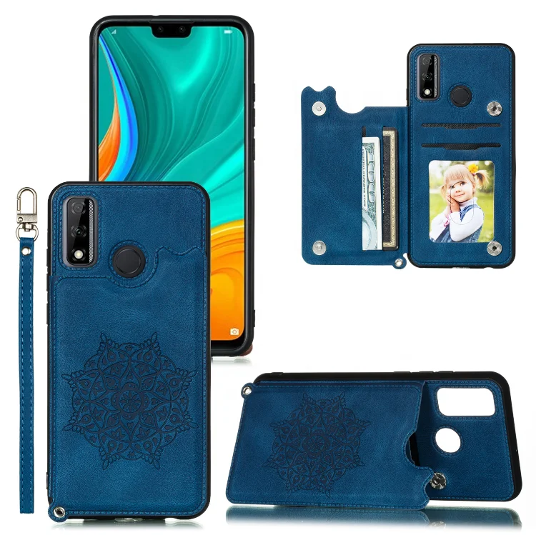 

Luxury Magnetic Pu Leather Wallet Flip Phone Case For Huawei P Smart 2020 Business Phone Back Cover, Multi-color, can be customized