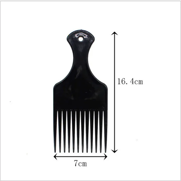 

Plastic Pick Up Afro Comb Hot sell colorful Shower Magic Tamer Styling salon curls combs Hair Brush For Adults Kids