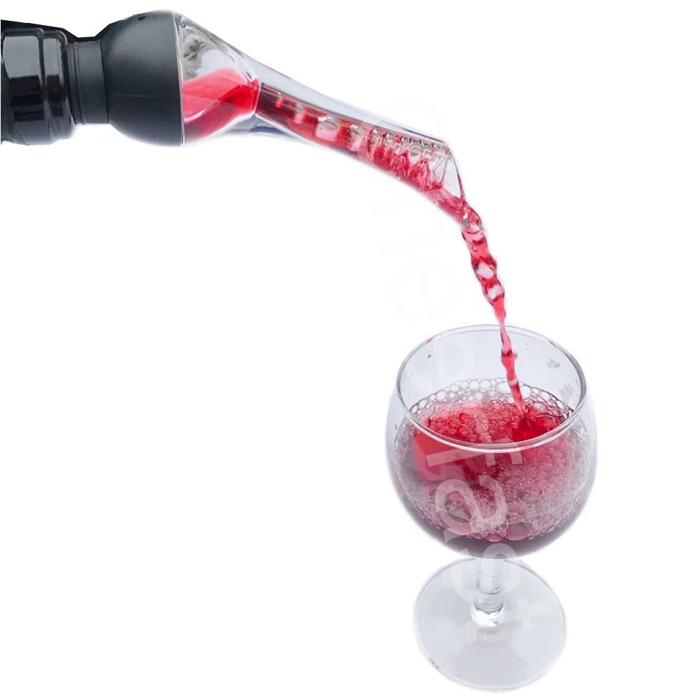 

Accept Custom Package Portable Sized Red Wine Decanter Aerator