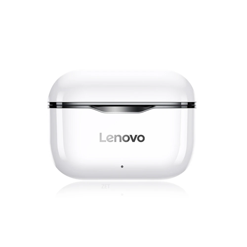 

Original Lenovo LP1 Wireless Earbuds 9D Stereo Headset With Charging Box Sports Waterproof TWS Lenovo Earphones, Black