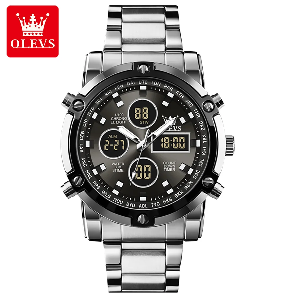 

OLEVS 1106 Popular Electronic Watch Watches Mens Relogio Waterproof Watch
