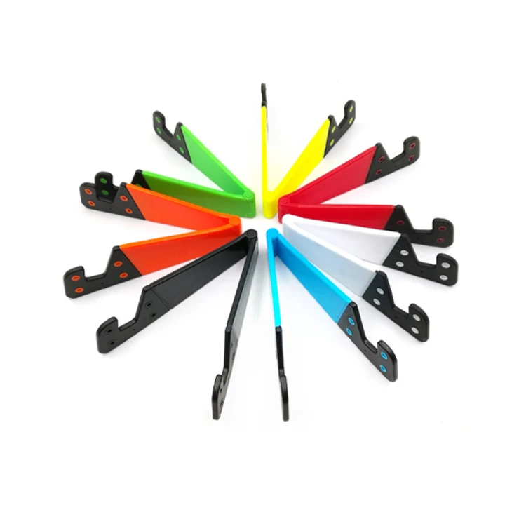 

New lauched factory wholesale cellphone holder v shaped adjustable mobile phone holder phone stand for home desk car, Customized